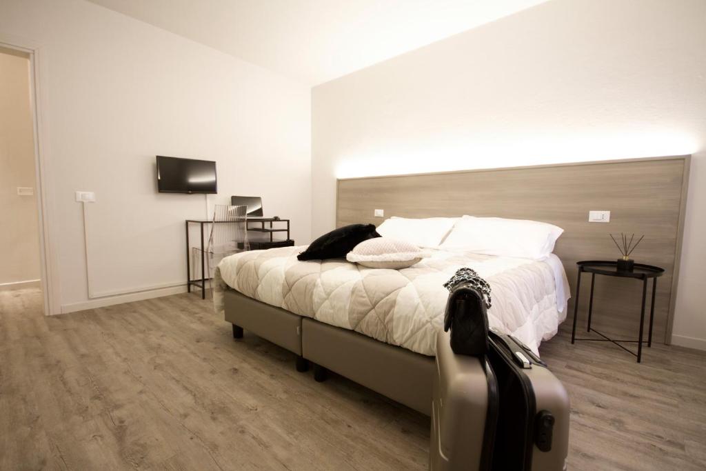 Postel nebo postele na pokoji v ubytování B&B EL DUCHE