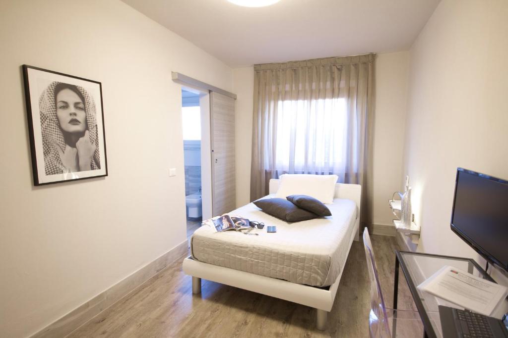Postel nebo postele na pokoji v ubytování B&B EL DUCHE