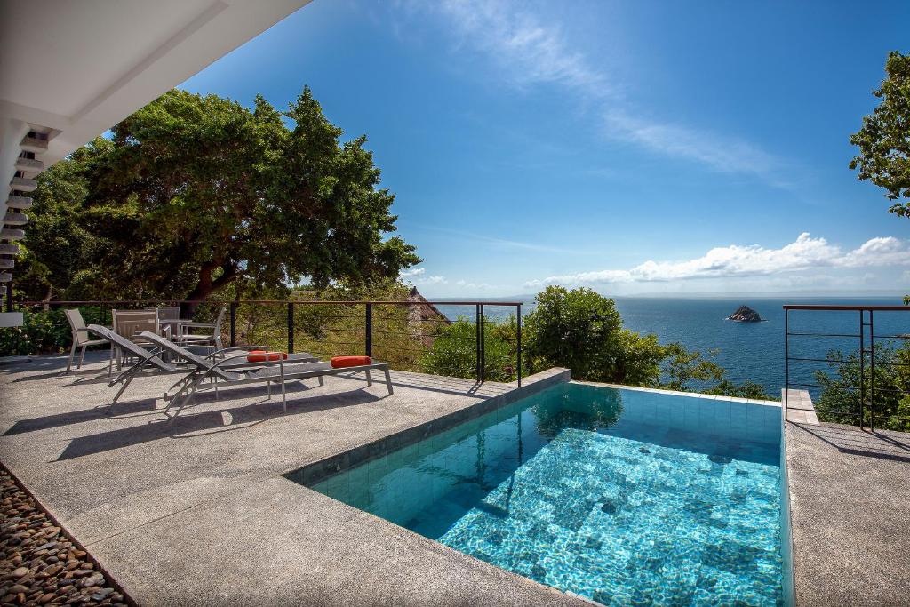 Paesaggio naturale nelle vicinanze della villa