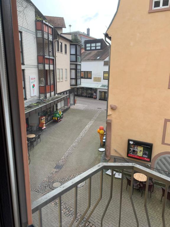 Balkón nebo terasa v ubytování Gästehaus Präsenzhof