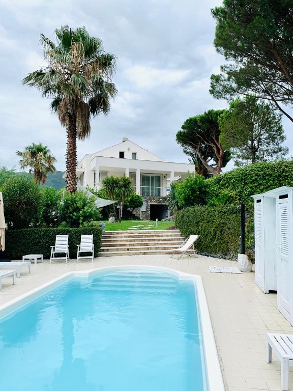 The swimming pool at or close to White Dream Spotorno