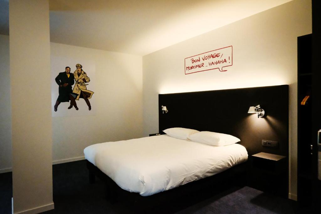 Voodi või voodid majutusasutuse ibis Styles Liege Guillemins toas