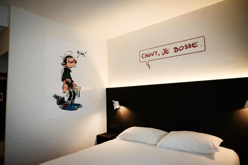 Voodi või voodid majutusasutuse ibis Styles Liege Guillemins toas