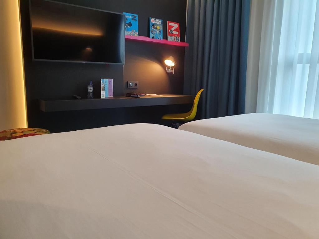 Voodi või voodid majutusasutuse ibis Styles Liege Guillemins toas