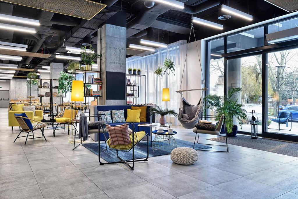 Posedenie v ubytovaní Hotel Arche Geologiczna