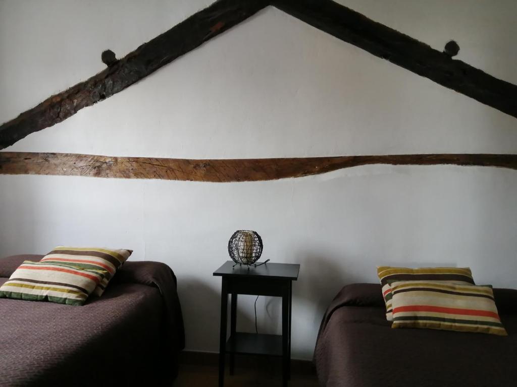 Posezení v ubytování La Casita Camponaraya