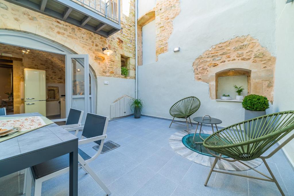 Posedenie v ubytovaní Dimitrios Residence Old Town Rethymno