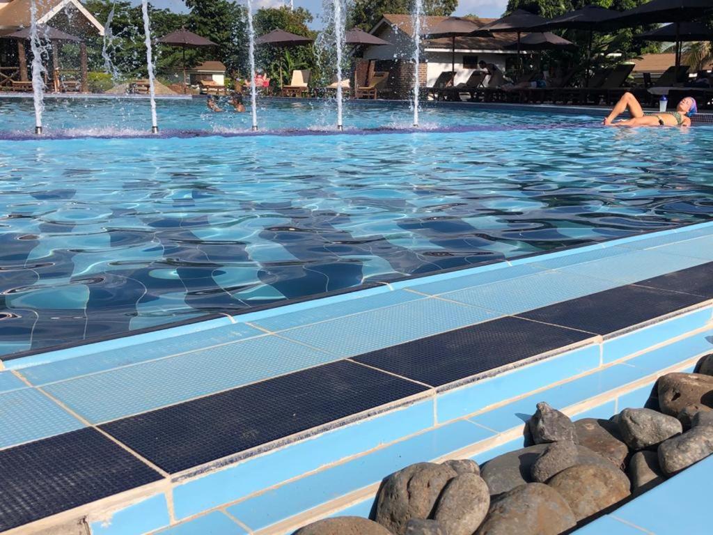 Swimmingpoolen hos eller tæt på Ameg Lodge Kilimanjaro
