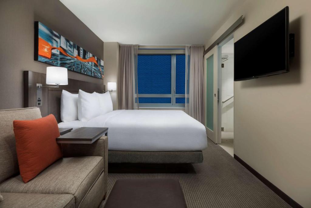 TV a/nebo společenská místnost v ubytování Hyatt Place New York City - Times Square