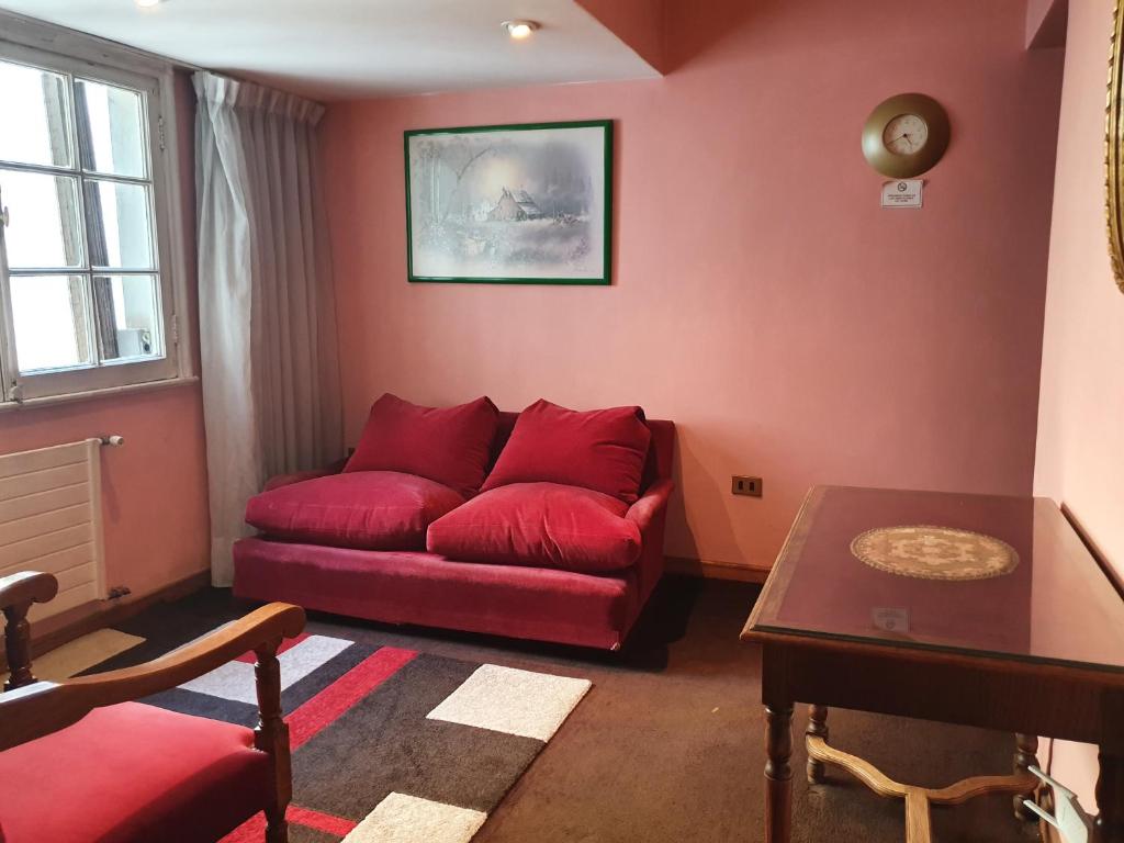 Posezení v ubytování Hotel Foresta