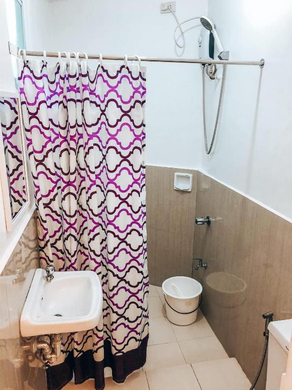 Koupelna v ubytování V Resort Dasma