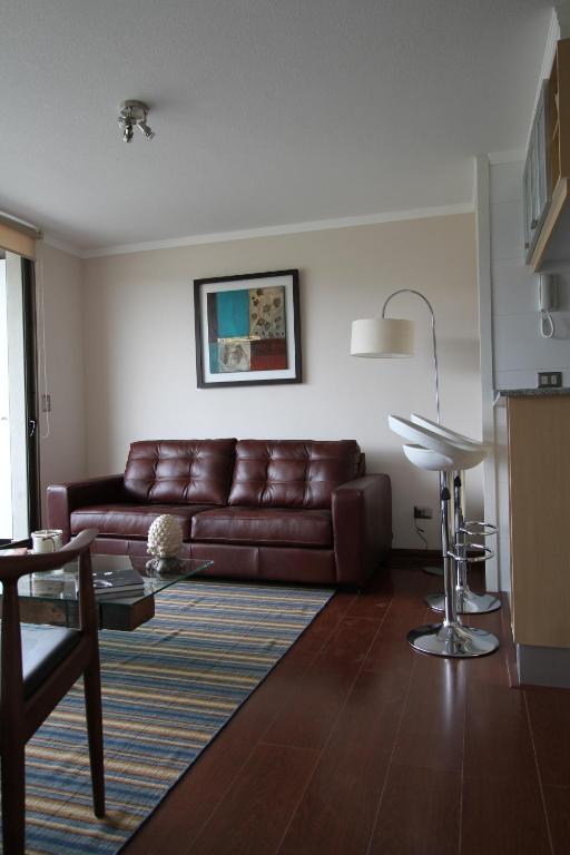 Istumisnurk majutusasutuses Alto Sporting Apartments