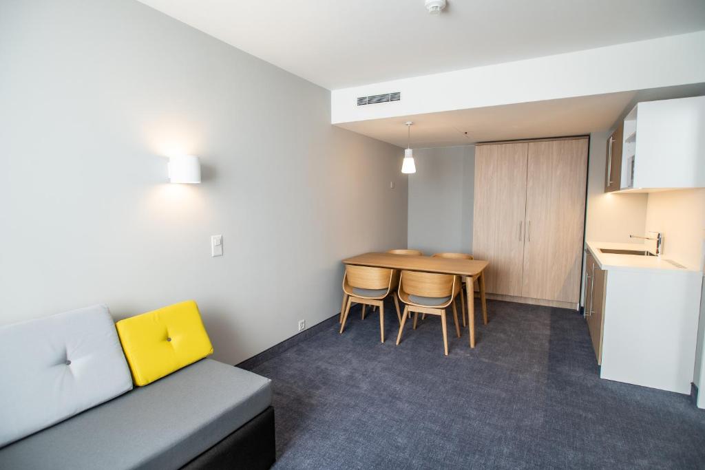 Kuchyň nebo kuchyňský kout v ubytování Holiday Inn Express - Aarburg - Oftringen by IHG