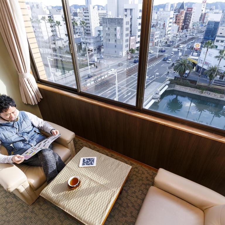 Posezení v ubytování Hotel Takasago