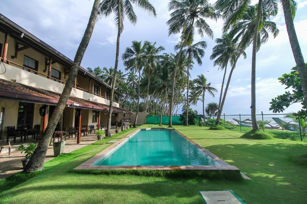 Bazén v ubytování Maresia Beach Villa nebo v jeho okolí