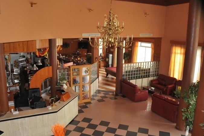 A seating area at Hotel Don Juan