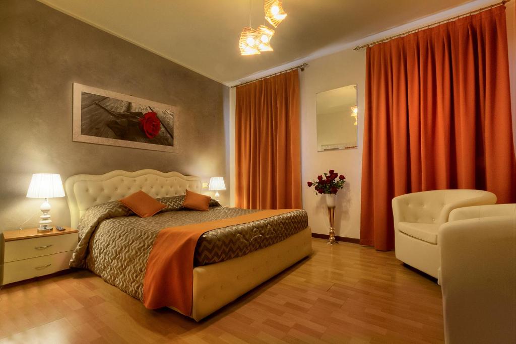 En eller flere senge i et værelse på Residence San Miguel (3)