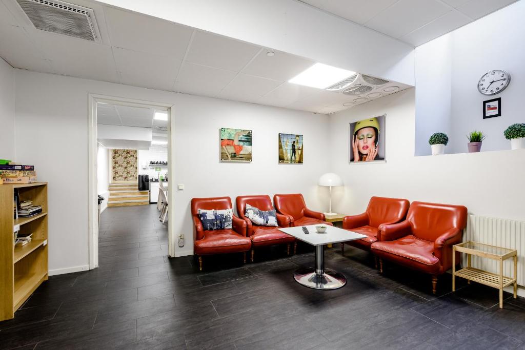 Posezení v ubytování City Hostel