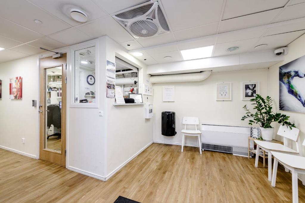 TV a/nebo společenská místnost v ubytování City Hostel