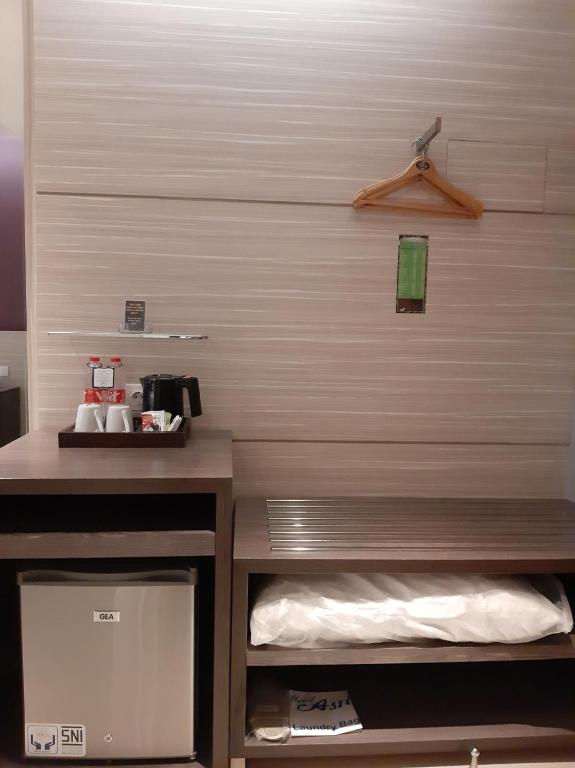 Kuchyň nebo kuchyňský kout v ubytování Hotel Asri Sumedang