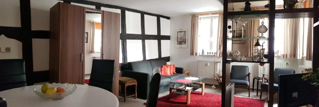 Posezení v ubytování Ferienwohnung Collato - Boppard Zentrum am Marktplatz