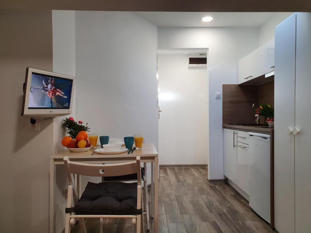 Pokoje na poddaszu czwarte piętro Ustka - Chambre Double Avec Salle De Bains Privative