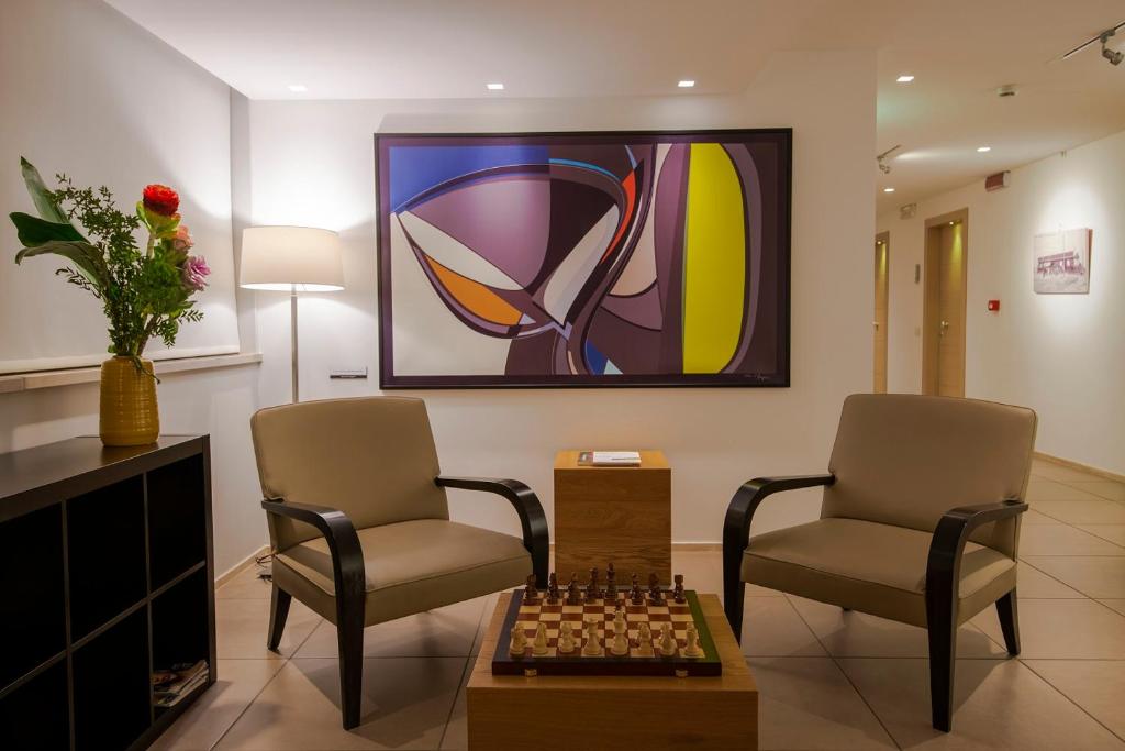 Гостиная зона в Hotel Dimorae Rooms and Suites - Apartments