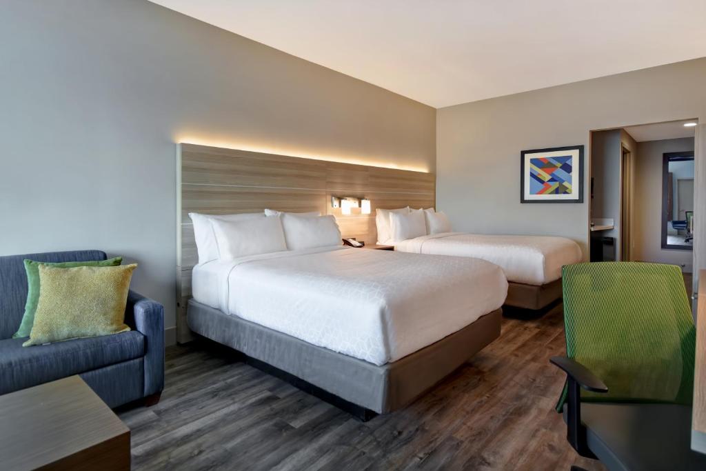 Holiday Inn Express & Suites - Galveston Beach, an IHG Hotel - Suite Queen Con Dos Camas Queen, Balcón Y Vistas A La Playa