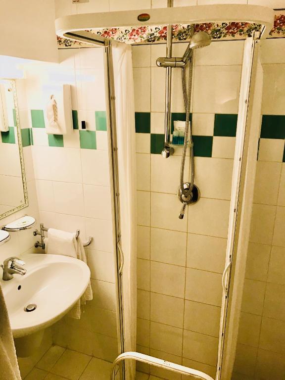 Koupelna v ubytování B&B Franceschi