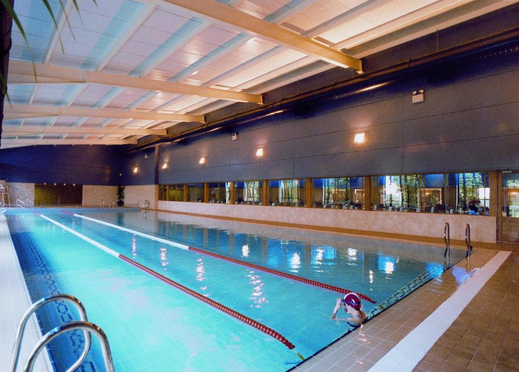 Bazén v ubytování Killashee Hotel nebo v jeho okolí
