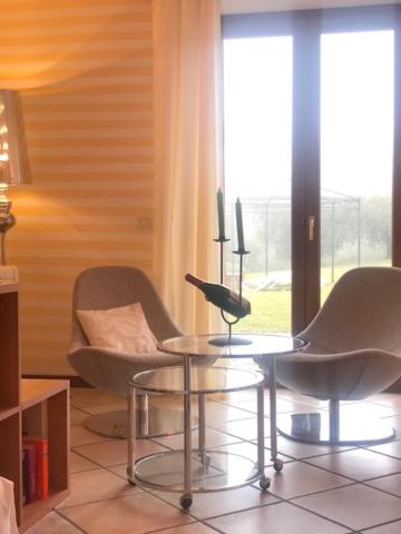 Posezení v ubytování B&B Romy Rocker