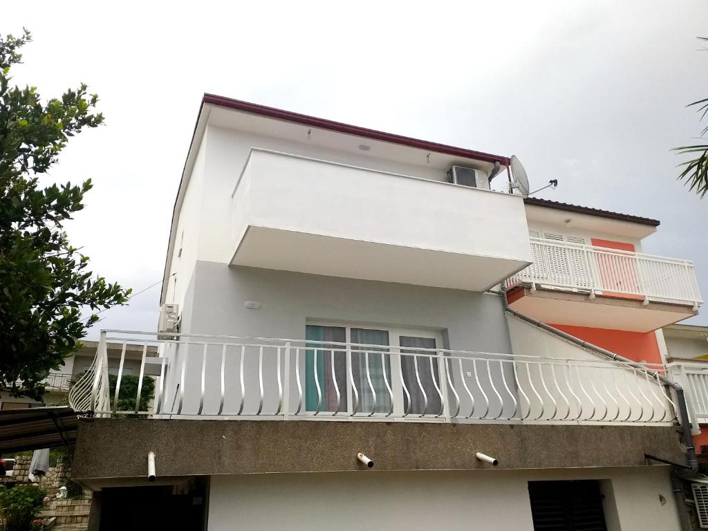 Balkón nebo terasa v ubytování Villa Dora Crikvenica ##