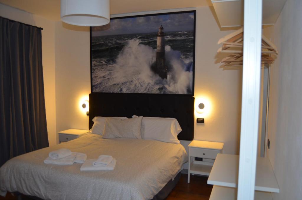 Posteľ alebo postele v izbe v ubytovaní B&B Il Viaggiatore