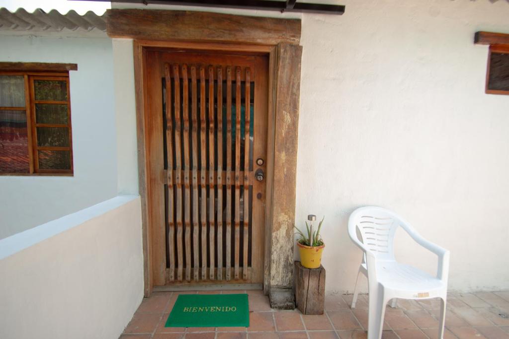 Patio nebo venkovní prostory v ubytování Aylluwasi Guesthouse