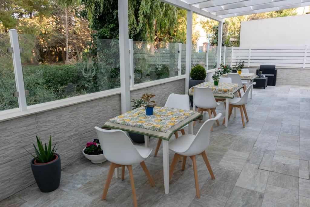 Balkón nebo terasa v ubytování Apollo Bed & Breakfast