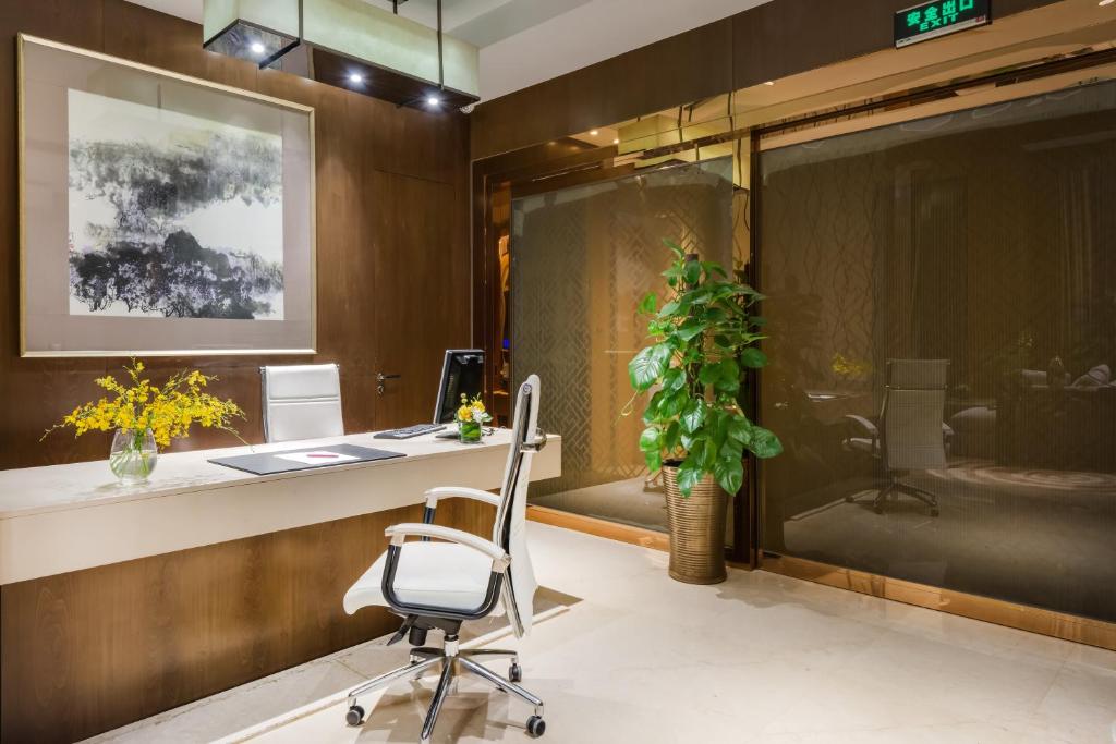 Koupelna v ubytování Crowne Plaza Xiangyang by IHG