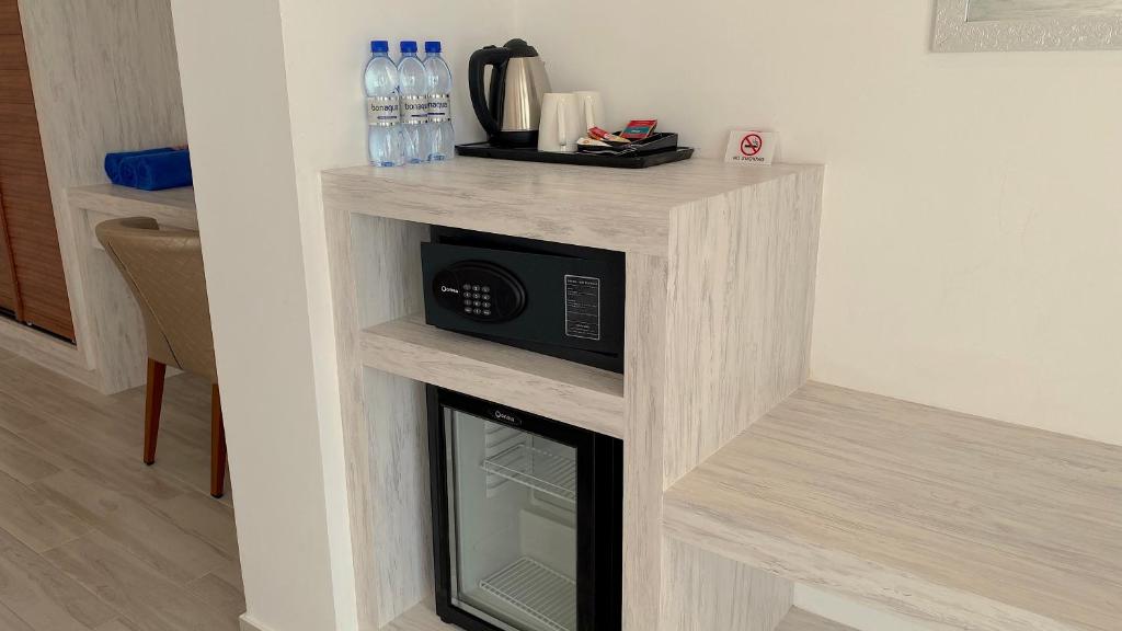 Kuchyň nebo kuchyňský kout v ubytování Kaani Palm Beach