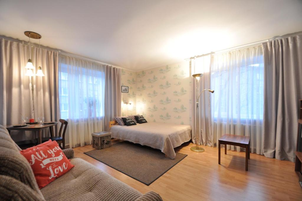 Postel nebo postele na pokoji v ubytování Grafovi Apartments