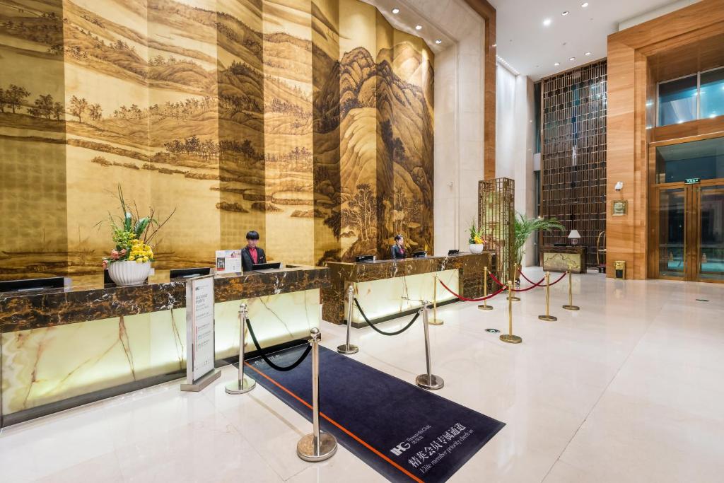 Posezení v ubytování Crowne Plaza Xiangyang by IHG