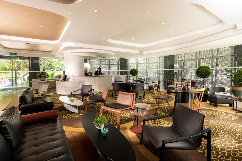 Posezení v ubytování D'Hotel Singapore managed by The Ascott Limited
