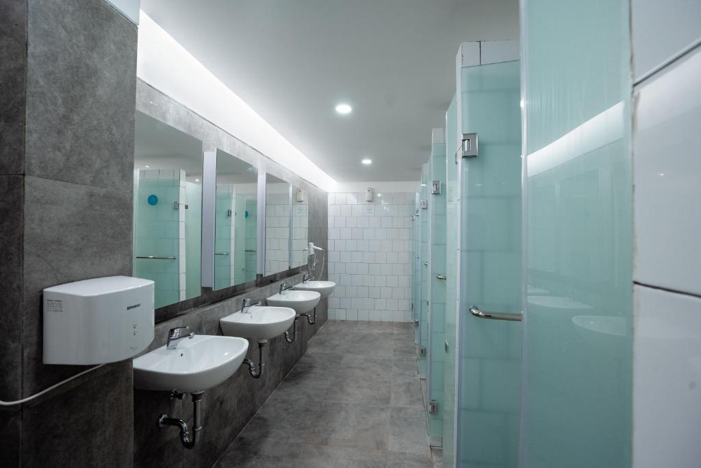 Phòng tắm tại Bobopod Kota Lama, Semarang