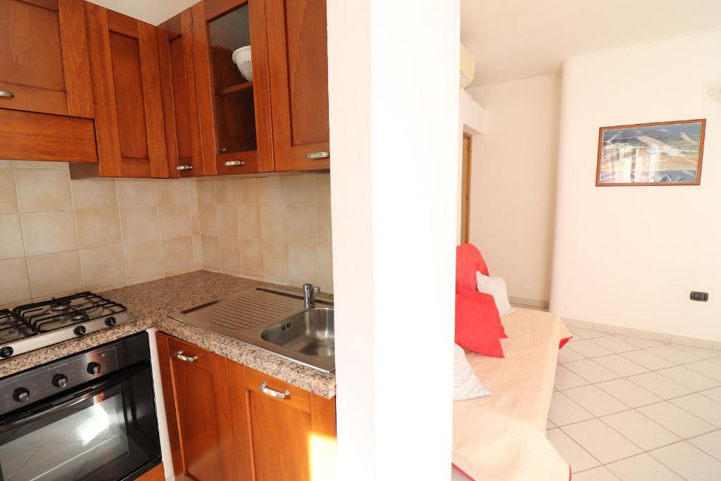 Kuchyňa alebo kuchynka v ubytovaní Casa vacanze clio centro Otranto, Salento 6 posti