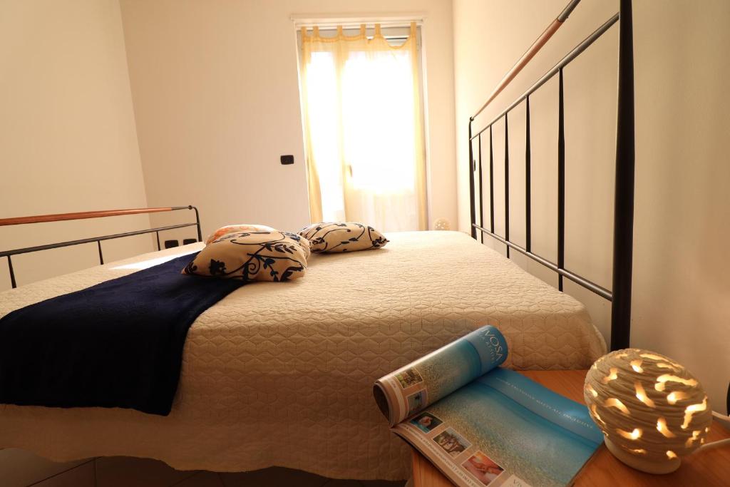 Posteľ alebo postele v izbe v ubytovaní Casa vacanze clio centro Otranto, Salento 6 posti