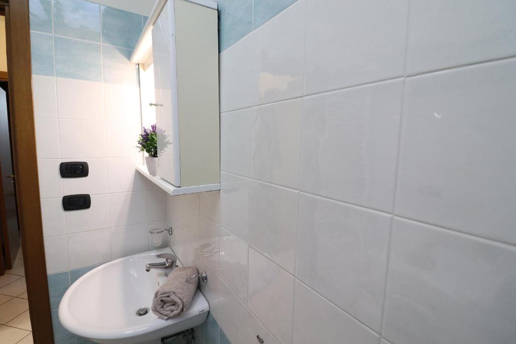 Kúpeľňa v ubytovaní Casa vacanze clio centro Otranto, Salento 6 posti