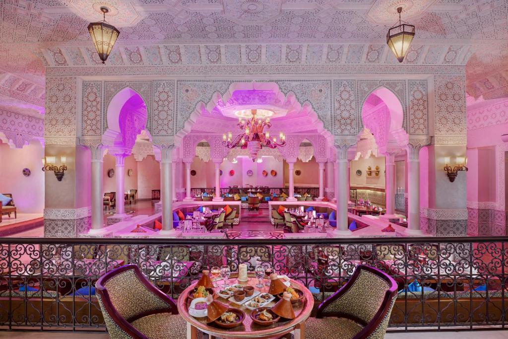 Restaurace v ubytování Pickalbatros Palace - Aqua Park Hurghada