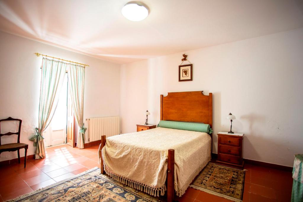 Cama o camas de una habitación en Casa de São Caetano de Viseu