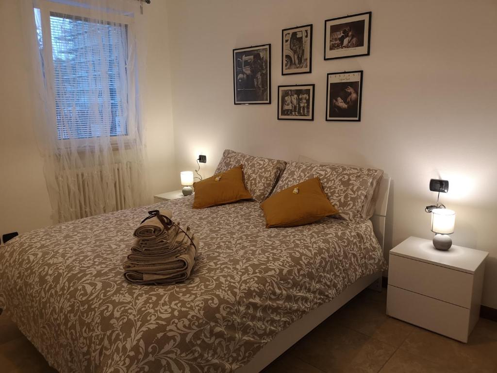 Letto o letti in una camera di Golden Relax Apartment