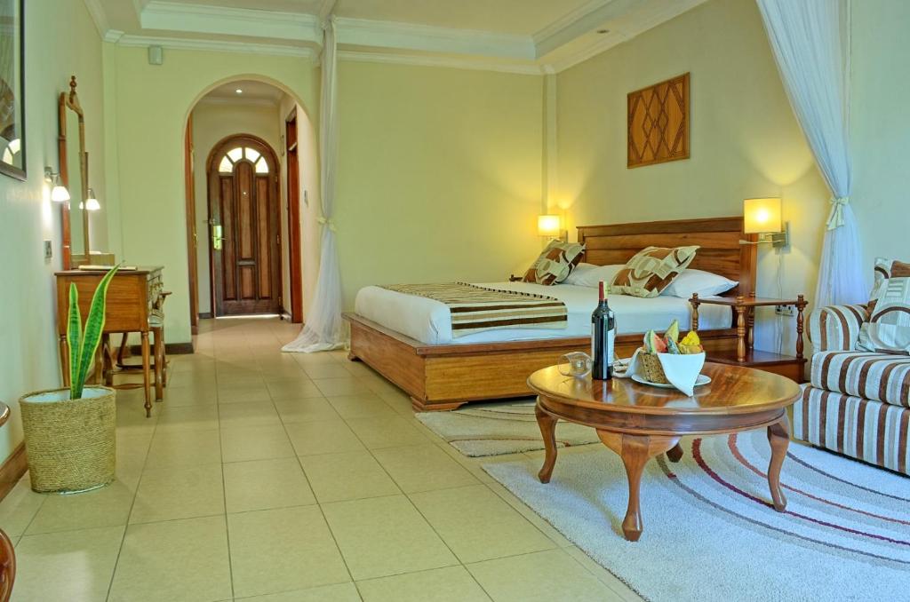 Posezení v ubytování Sovereign Hotel
