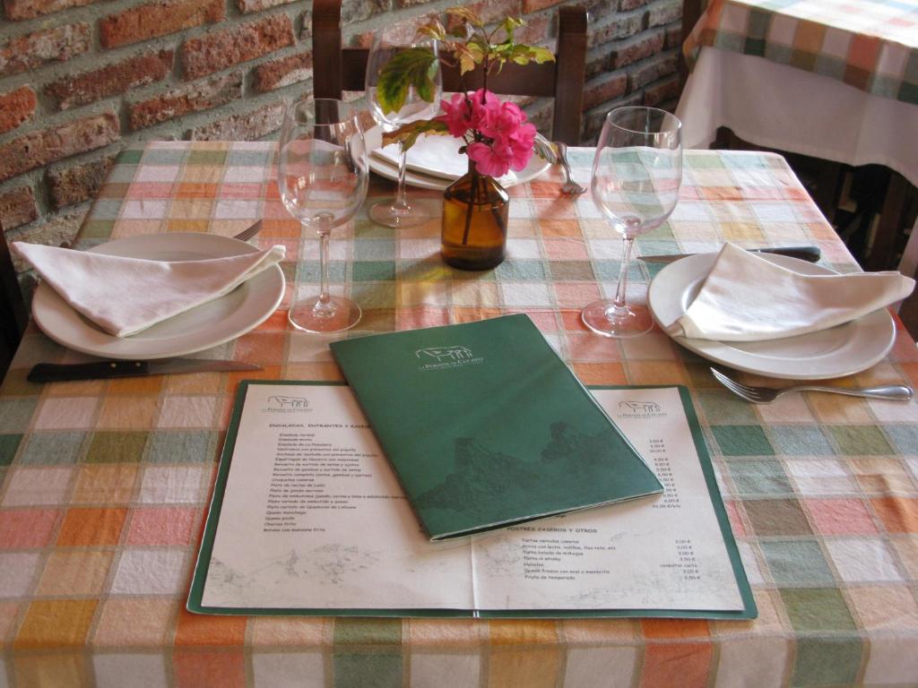 Nápoje v ubytování La Posada de Cucayo