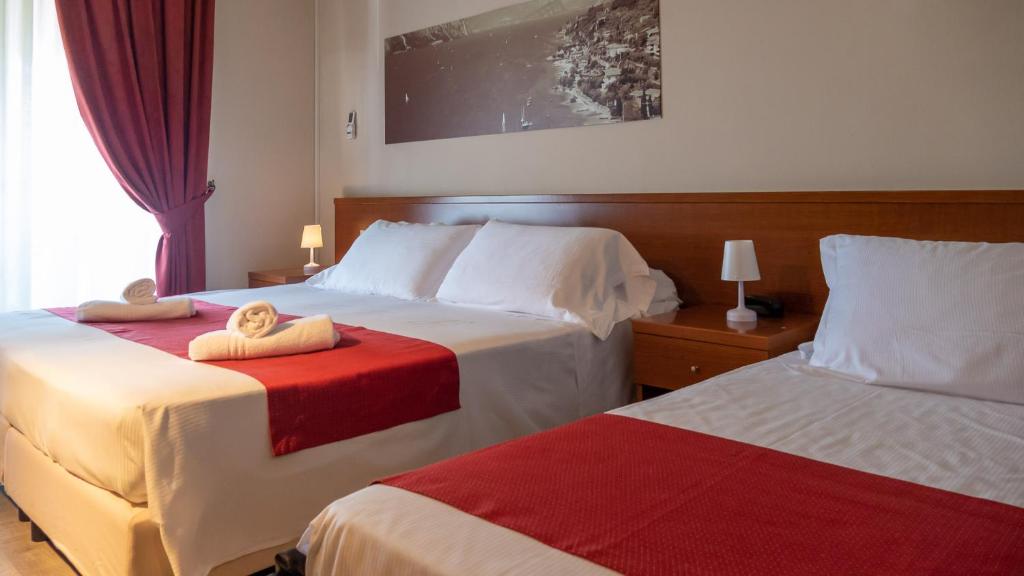 Postel nebo postele na pokoji v ubytování Hotel Venezia Park - ENJOY HOLIDAY
